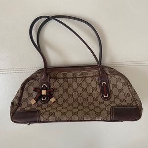 Gucci GG canvas shoulder bag